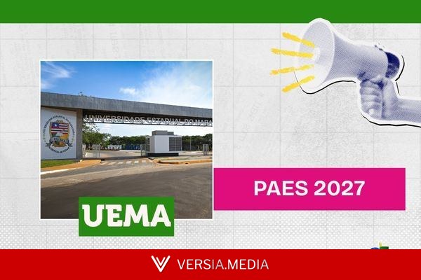 UEMA PAES 2027: inscrição aberta para vestibular; confira