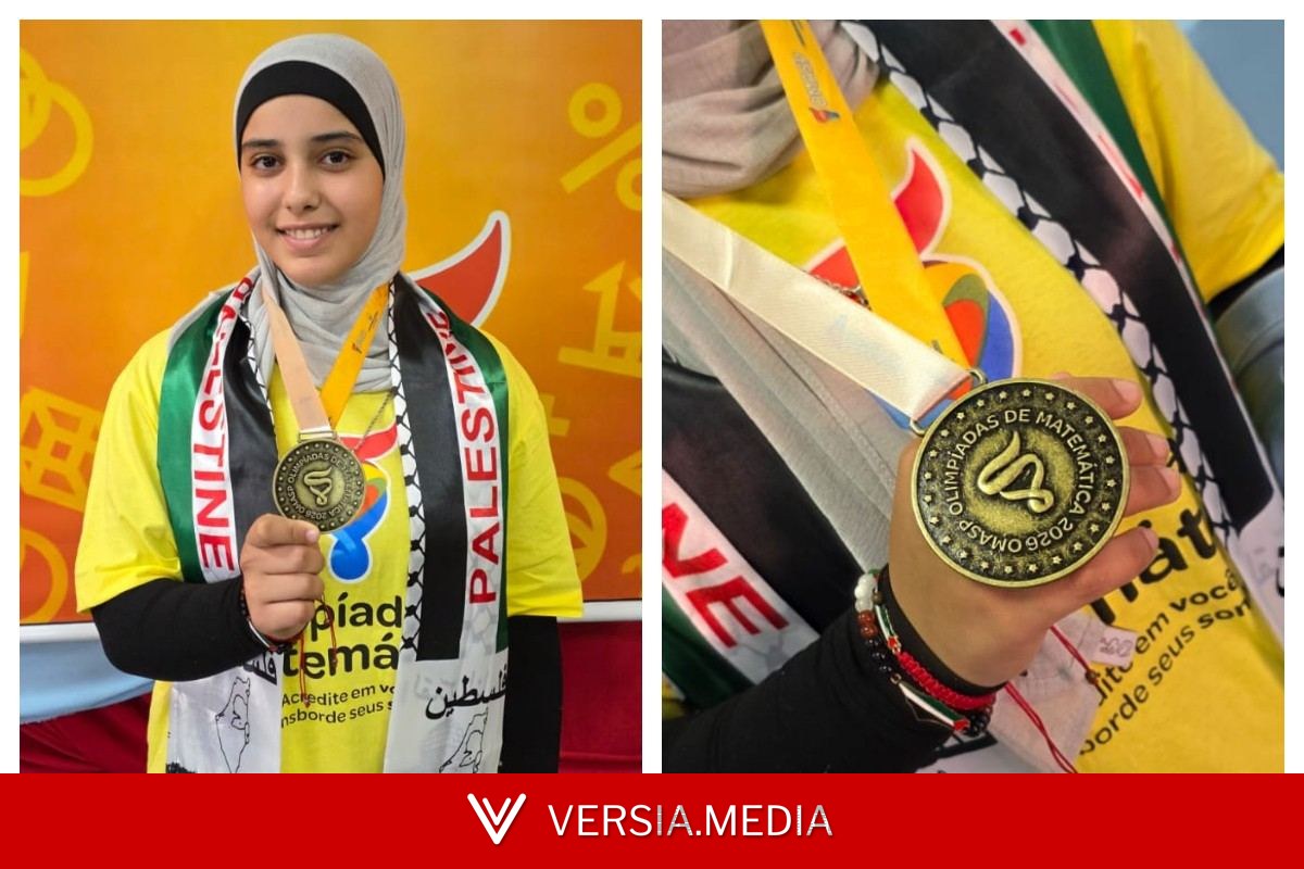 Após enfrentar guerra em Gaza, refugiada palestina ganha medalha de ouro na 2ª fase da Olimpíada de Matemática em SP