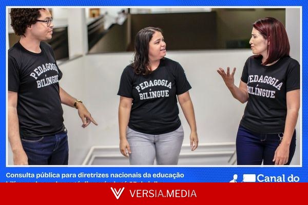 MEC abre consulta pública para educação bilíngue de surdos